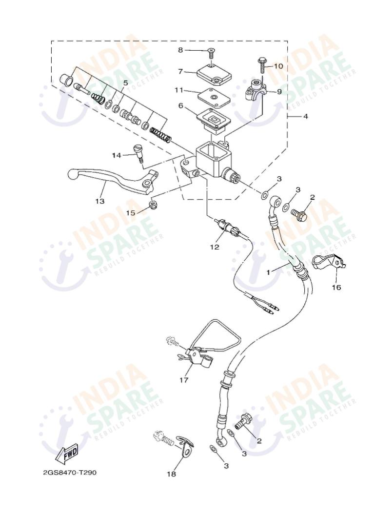 FRONT MASTER CYLINDER